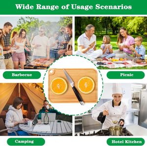 ถาดชามไม้ไผ่ตกแต่งที่ทันสมัยสำหรับใช้ในงานปาร์ตี้ - Product Image 4