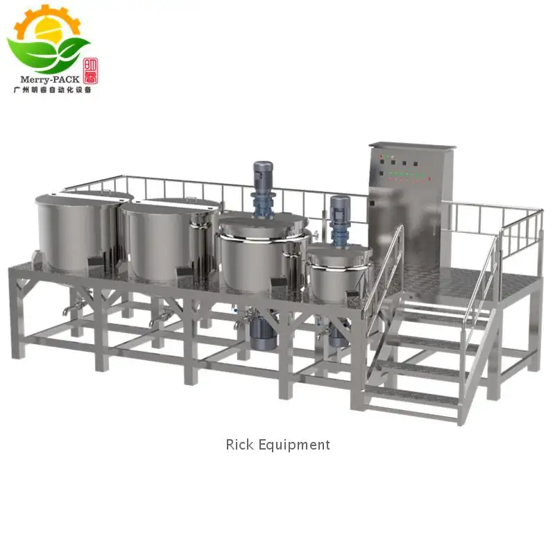 Elektroheizung Chemikalien 500L Homogenerator Mischmaschine flüssige Seife Produktionslinie in Guangzhou