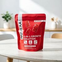 Gummies Premium aux Fraise 5-en-1 : Vitamines et Nutriments pour la Croissance Osseuse et le Bien-être Quotidien des Enfants