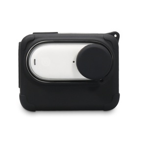 Pack d'accessoires <span class=keywords><strong>Insta</strong></span> <span class=keywords><strong>360</strong></span> <span class=keywords><strong>GO3</strong></span> avec étui en silicone antichoc et protection d'objectif pour caméra d'action - Product Image 4