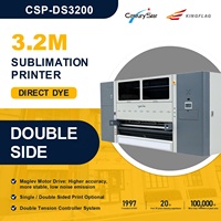 Imprimante à sublimation à teinture directe double face Imprimante textile à jet d'encre numérique pour exposition publicitaire avec epson