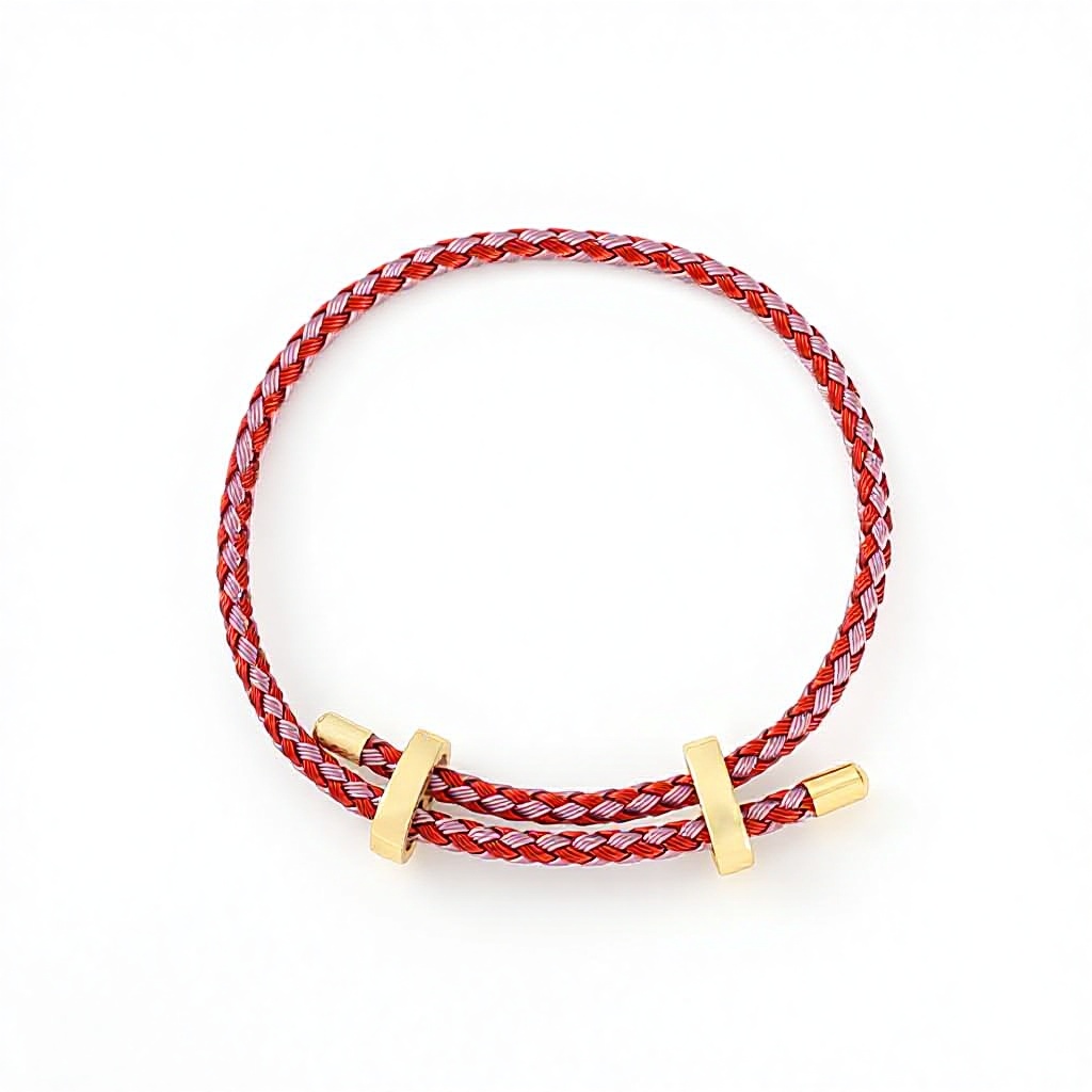32mm gold buckle wire rope mixed color 3