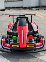 Jeux d'arcade à pièces, simulateur de karting, jeu de course automobile, machine de simulation d'amusement, machine de jeu d'arcade de conduite pour parc de jeux