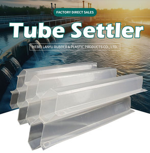 Separador de sedimentador de tubo de lámina inclinada de PP de plástico Hexagonal resistente a los rayos UV de 80mm para clarificador de tanque de sedimentación - Product Image 6