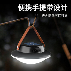 Planet Solar Powered Camping Lamp Led Outdoor <b>Emergency</b> <b>Light</b> Rechargeable Wireless Street Vendor <b>Light</b> - Product Image 3