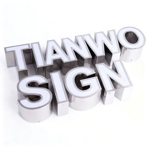 Factory Custom Waterproof LED Illuminated Business Front Letter Open <strong>Sign</strong> Smoke Shop Store Channel Letters For Business Outdoor - Product Image 4