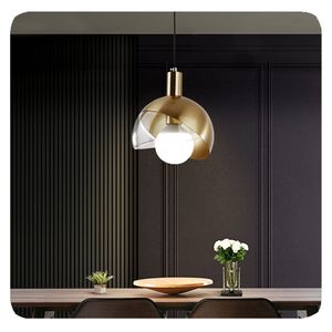 Gran oferta al por mayor, lámpara E27 de un solo cabezal para mesita de noche, cocina, <span class=keywords><strong>candelabros</strong></span> <span class=keywords><strong>dorados</strong></span> y luces colgantes, Luz - Product Image 3