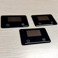 Écran tactile incurvé 2.5D pour tracker d'activité physique, écran tactile personnalisé pour montre intelligente avec finition plaquée