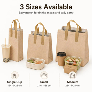 Bolsa Térmica Aislante <span class=keywords><strong>de</strong></span> Papel <span class=keywords><strong>de</strong></span> Aluminio No Tejido, Personalizada, Impresa, <span class=keywords><strong>de</strong></span> Grado Alimenticio, Venta al Por Mayor <span class=keywords><strong>de</strong></span> Fábrica OEM ODM - Product Image 5