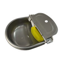 Équipement d'abreuvement pour animaux robuste et de haute qualité, avec valve en laiton et abreuvoir à flotteur pour vaches, instrument vétérinaire