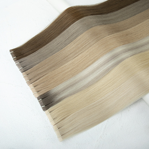 Extensiones de Cabello Remy 100% Naturales con Cutícula Intacta, Extensiones de Cabello Ruso con Cinta Adhesiva, Más Vendidas - Product Image 1