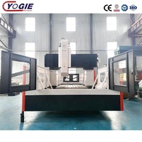 Centre d'usinage à portique GMC3018 avec système de contrôle Fanuc 4 axes, prix de la fraiseuse à portique CNC