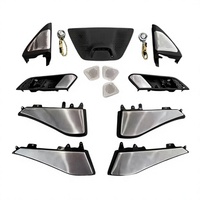Lampu Interior Mobil Seri 7 Baru untuk G12, Pencahayaan Ambient Warna-warni, Tweeter Pintu, Speaker Bercahaya, Cover Speaker 12V OE