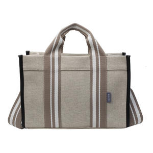 Bolso de lona de gran capacidad para mujer, novedad de 2024, bolso de mujer con correa larga - Product Image 6