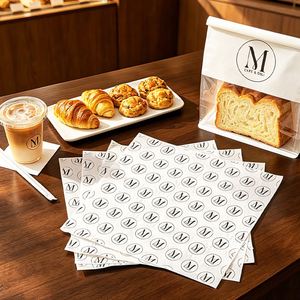 Custom Printed Biodegradable Eco-Friendly Grease Proof <b>Paper</b> Food Grade Sandwich Bakery Bread Wrapping <b>Paper</b> for Food - Product Image 3