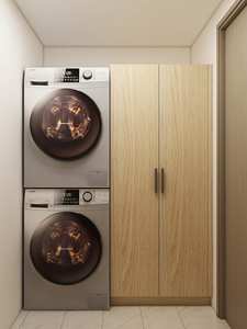 Armoire de rangement de cuisine personnalisée avec plan de travail en marbre, structure en bois massif, fonction imperméable pour la cuisine et la buanderie - Product Image 6