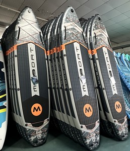 Planche de SUP personnalisée en stock 11'6'x35'x6' Planche de surf en matériau Drop Stitch Planches de <span class=keywords><strong>paddle</strong></span> gonflables avec accessoires - Product Image 1