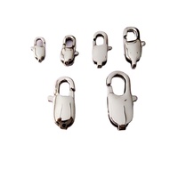 Porte-fermoir mousqueton personnalisé trombone chaîne Offre Spéciale résultats de bijoux en acier inoxydable connecteurs fermoir à anneau à ressort colo original