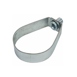 Abrazadera de conducto de acero al carbono Chapado en zinc de alta resistencia, anillo giratorio, colgador de tubería de banda de bucle - Product Image 2