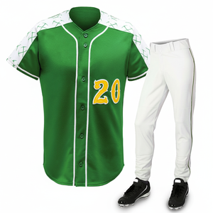 Nouveau style personnalisé uniforme de baseball de haute qualité sur mesure vêtements de baseball et de softball 100% uniforme de baseball en polyester - Product Image 1