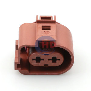 2 vías 3B0 973 752A 3B0973752A hembra impermeable para VW Passat conector de enchufe de ventilador - Product Image 5