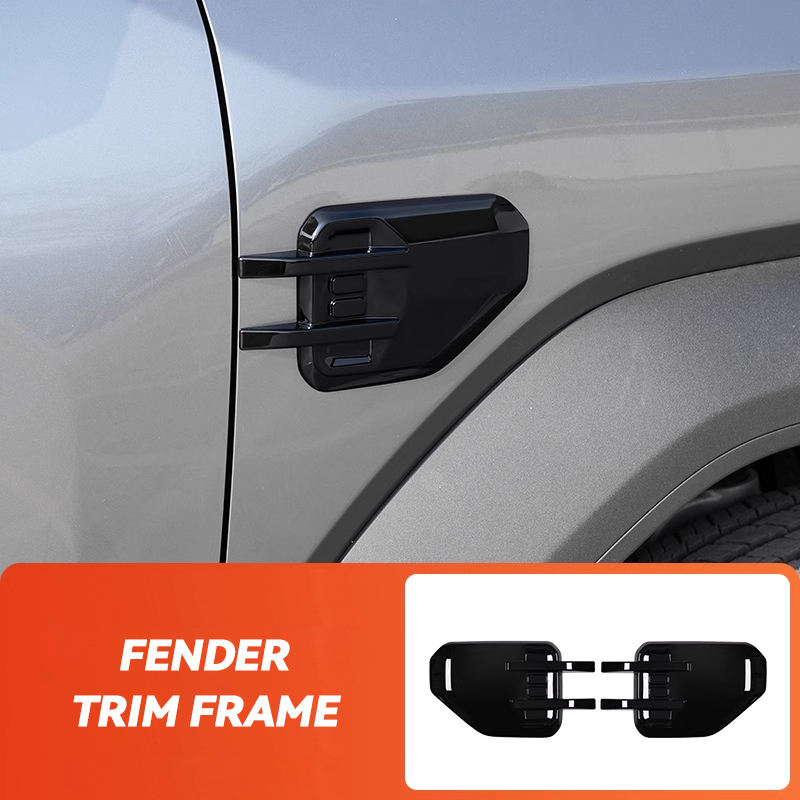 Fender trim frame