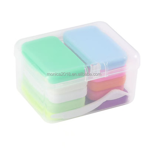 Atacado 10 Caixas Embalagem Sabores Dental Portátil Orthodontic Bracket Cera <span class=keywords><strong>Ortho</strong></span> Cera com Cortador - Product Image 1