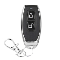 Télécommande à 2 boutons Transmetteur Porte de garage 433MHz EV1527 Chip Télécommande universelle sans fil