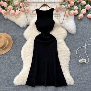 Элегантные вечерние платья лето новое трикотажное платье - Product Image 2