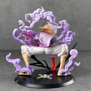 Para Sun God Nika en cuclillas postura carretera volando cinco lucha fruta despertar animación hecho a mano PVC modelo adornos nuevo - Product Image 4
