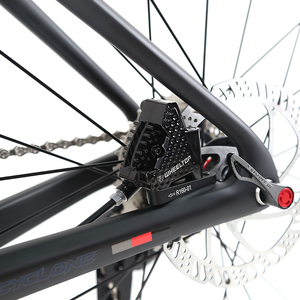 จักรยานเสือหมอบ Cyclone Racing ขนาด 700c 24 สปีด คาร์บอนไฟเบอร์ ดิสก์เบรก ล้อคาร์บอน Eds พร้อมบันไดปั่นแบบธรรมดา - Product Image 6