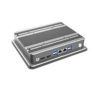 Ordinateur PC robuste à écran tactile de 8 pouces avec lunette de 3mm avec Android Win7/10 Linux OS COM 6-36V pour camion de véhicule