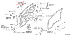 <span class=keywords><strong>Joint</strong></span> d'étanchéité de porte et de <span class=keywords><strong>fenêtre</strong></span> HY pour Nissan Caravan 1986-2001, bande de <span class=keywords><strong>joint</strong></span> d'étanchéité extérieure pour <span class=keywords><strong>fenêtre</strong></span> - Product Image 6