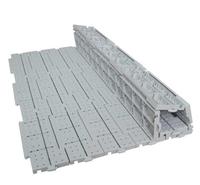 Dalles de sol modulaires en plastique emboîtables pour l'extérieur, pour tente