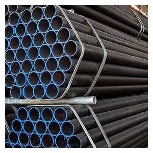 2024 Upgraded Superb Product Q215 Q195 ST35 ST27 0.1MM 0.25MM 0.5MM MS Carbon Black Round Steel Pipe For Coal Mine