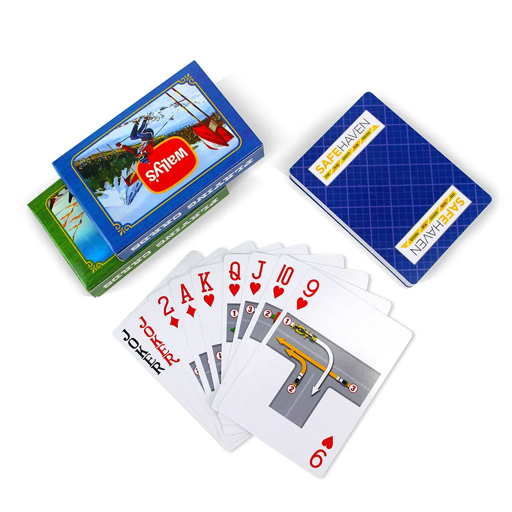 Kostuum Business Deck Van Poker Card Custom Printing Speelkaart Met Logo