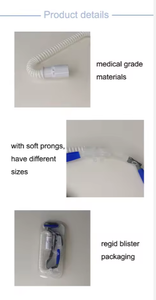 <span class=keywords><strong>Humidificador</strong></span> de suministro de gas respiratorio humidificado con cánula <span class=keywords><strong>nasal</strong></span> de alto flujo directo de fábrica, compatible con varios tamaños - Product Image 3