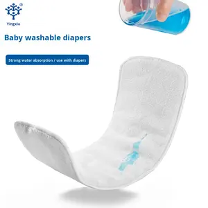 Fabrika Toptan Nefes Alabilen Cilt Dostu Yeniden Kullanılabilir Bebek Yıkanabilir Mikrofiber Bezler - Product Image 2