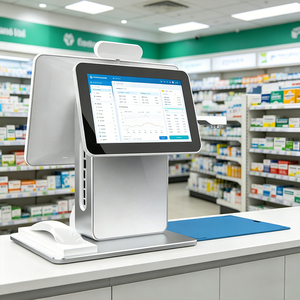 Terminal de Autoservicio con IA de Doble Pantalla, Terminal Modular OEM para Cajas Registradoras en el Sector Salud y Comercio Minorista - Product Image 1