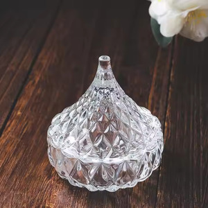 Pot en verre transparent multi-usages |   Boîte à bonbons et organiseur de bijoux en forme de <span class=keywords><strong>goutte</strong></span> <span class=keywords><strong>d</strong></span>'<span class=keywords><strong>eau</strong></span> - Product Image 4
