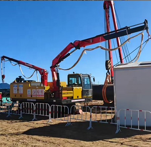 Estación de energía móvil Suhigo HG160C con motor de 160 kVA y doble brazo hidráulico / Soldadora de control remoto para trabajos de construcción de alta demanda - Product Image 6