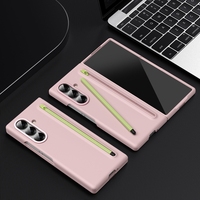 Étui de protection rigide antichoc en PC avec fentes pour stylo pour Samsung Galaxy Z Fold 8 Ultra – Coque arrière de luxe