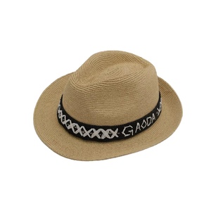 Phụ nữ thanh lịch Nhà thờ đám cưới fascinator sang trọng rộng vành Váy Phụ kiện bên người Anh phong cách chính thức Fedora mũ rơm - Product Image 1