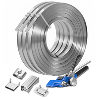 Herramienta Manual de Flejado de Acero Inoxidable, Tensora y Cortadora de Flejes