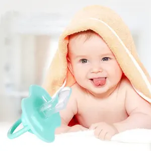 Conveniente material da segurança do alimentador do alimento do bebê carry a chupeta do silicone do bebê do sono