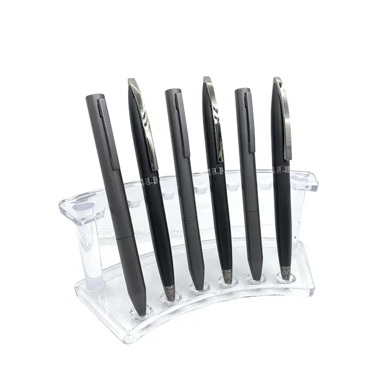 "Good quality business black metal pen promotional heavy metal pens Matte Color Simple Design ballpoint pens For Office