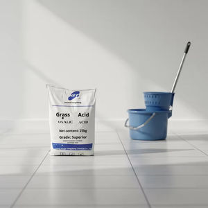 حمض الأوكساليك 99.6٪ منظف مصارف الحمامات ومزيل الصدأ عن البلاط الأسمنتي ومزيل القلويات ومنظف الجدران مواد خام 25 كجم - Product Image 2