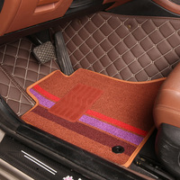 Hochwertige rutsch feste Silikon-Auto-Fußmatten Custom Car Carpet Foot Mat