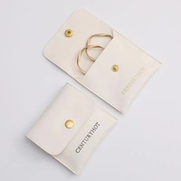 Pochette à bijoux portable en cuir PU écologique, personnalisable avec logo, pour bagues, clous, colliers et pendentifs – Qualité supérieure du fabricant