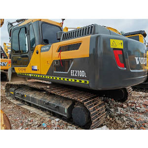 รถขุดไฮดรอลิกขนาดใหญ่ Volvo EC210 มือสอง น้ำหนัก 21 ตัน สำหรับงานดินและงานโยธา - Product Image 3